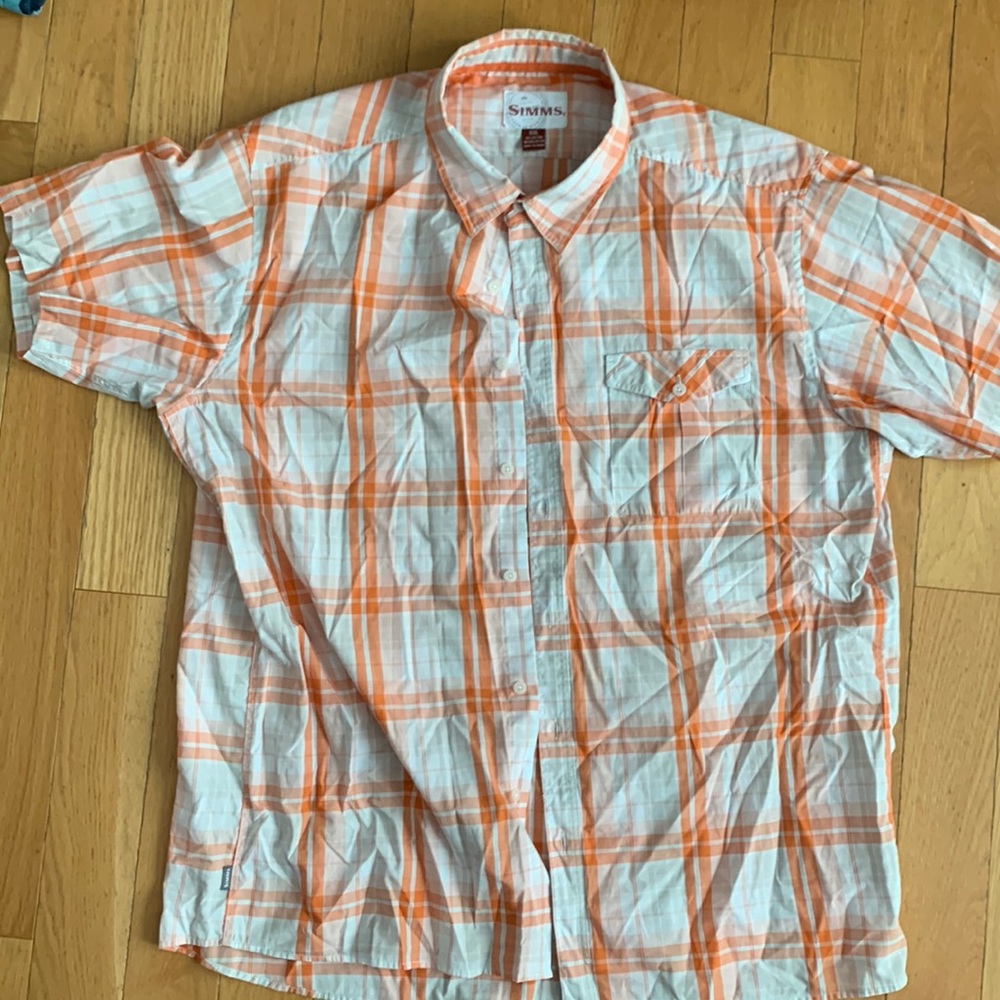 Simms Mens Fishing Shirt XXL